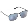 Gafas Persol Men Morris Semigloss Black/Light Blue One Si