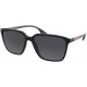 Sunglasses Prada Linea Rossa PS 6 VSF 1BO5Z1 Black Demishiny