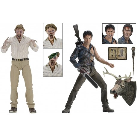 Action Figure NECA Evil Dead 2 30th Anniversary  Boxed Set - 7" Sca