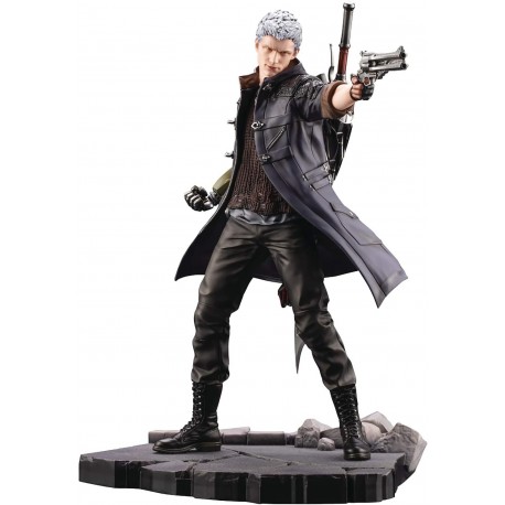 Action Figure Kotobukiya Devil May Cry 5 Nero Artfx J Statue Multic