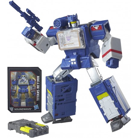 Action Figure Transformers Generations Titans Return Soundwave and