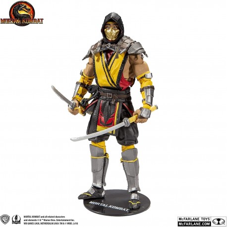 Action Figure Mcfarlane Toys Mortal Kombat Scorpion Action