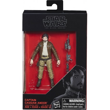Action Figure Star Wars Rogue One The Black Series Captain Cassian
