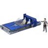 Action Figure Star Wars Force Link 2.0 Han Solo Landspeeder and Fig