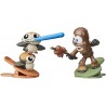Action Figure Star Wars SW Battle BOBBLERS 2PK CHEW Porgs