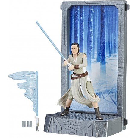 Action Figure Star Wars The Black Series Titanium Rey Starkiller Ba