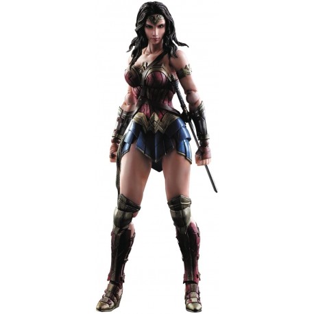 Action Figure Play Arts Kai Batman v Superman wonder woman