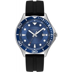 Watch Armani Exchange AX1580 Men White and Blue Canvas