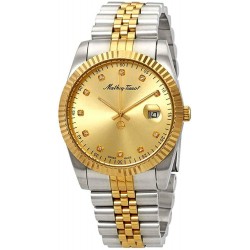 Watch Movado 0607376 Men Ultra Slim Yellow Pvd Case with (Importación USA)