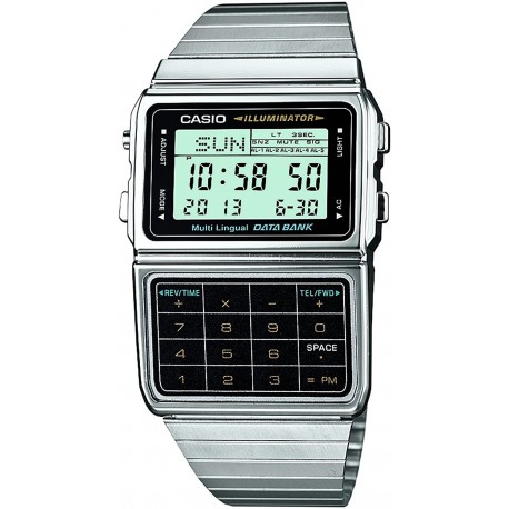 Watch Casio DBC-611-1CR-FBA DBC-611-1CR Data Bank Clas