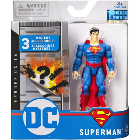 Action Figure DC Heroes Unite 2020 Superman 4-inch Action Figur
