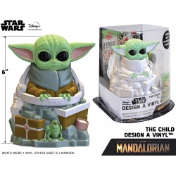 Action Figure Star Wars Mandalorian Baby Yoda Design A Vinyl