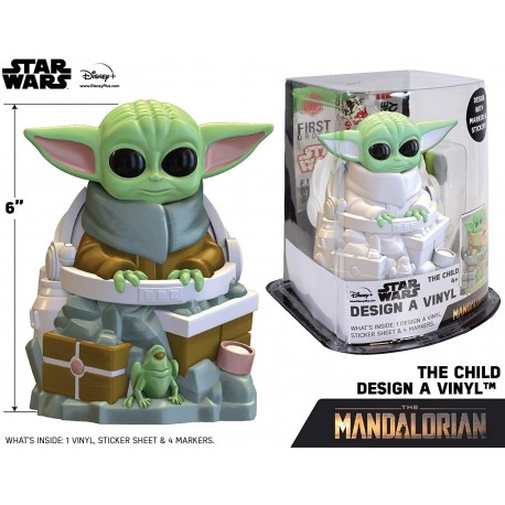 Action Figure Star Wars Mandalorian Baby Yoda Design A Vinyl