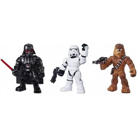 Action Figure Star Wars Galactic Heroes Mega Mighties 3-Pack S